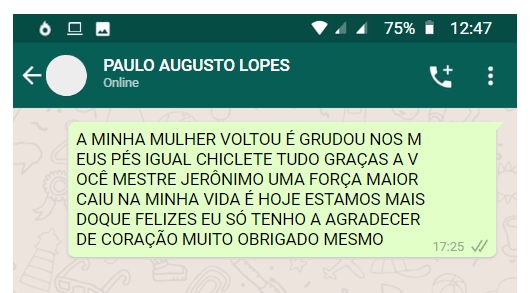 Traga a Pessoa Amada de Volta em 3 Dias!